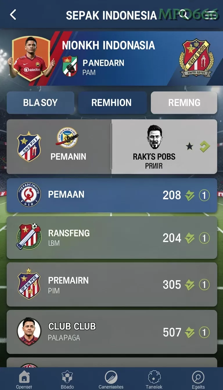 Cuplikan layar menu unduhan mpo666 untuk perangkat Android